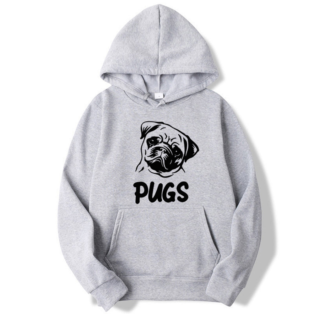 Pug Printed Hoodie