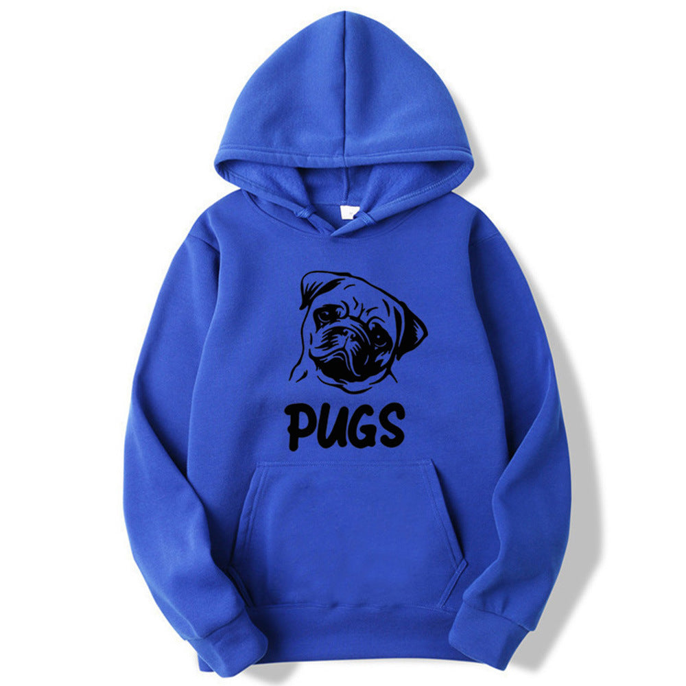 Pug Printed Hoodie