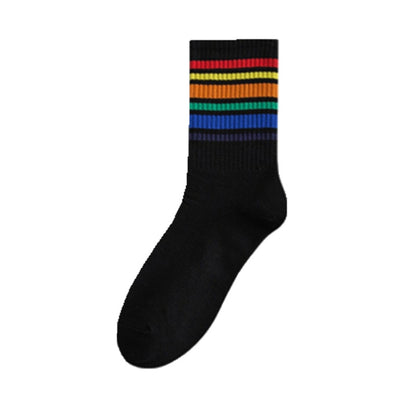 Pure Cotton Mid-calf  Length Socks