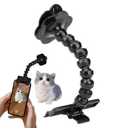 Pet Photography Tool for Cats and Dogs - Viewing Lens Teddy Camera Toy - Mobile Phone Camera Holder