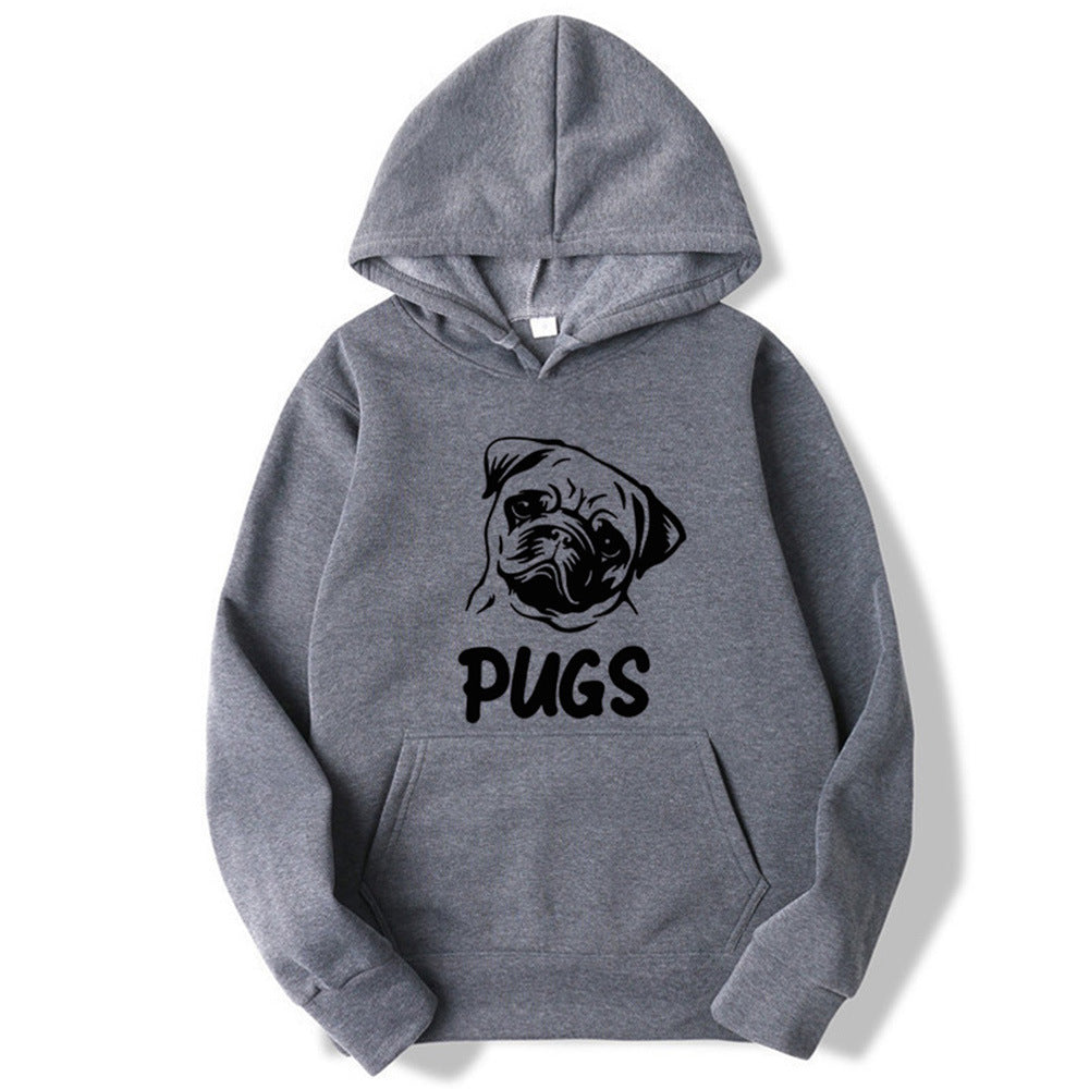 Pug Printed Hoodie