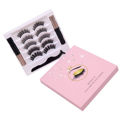 Waterproof  Eyelashes Eyeliner Set Long Lasting