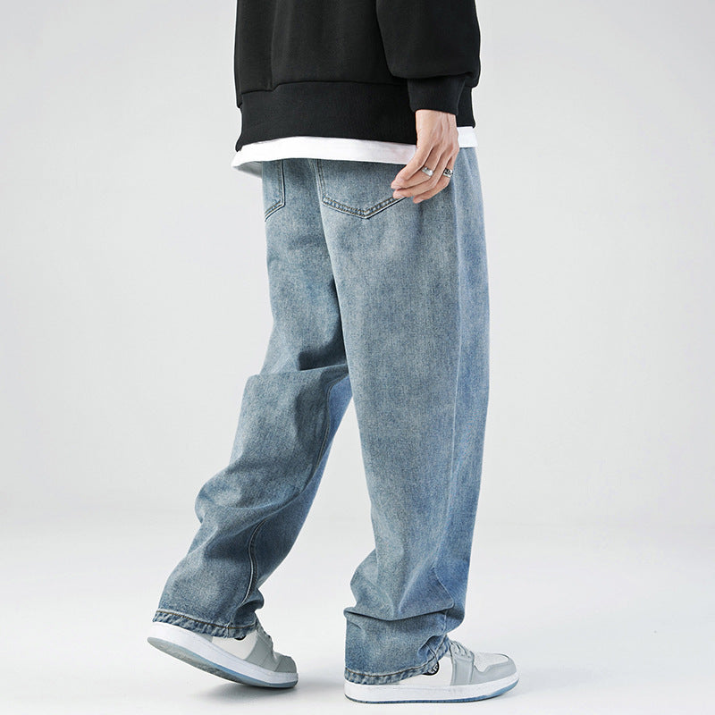 Men's Washed Jeans