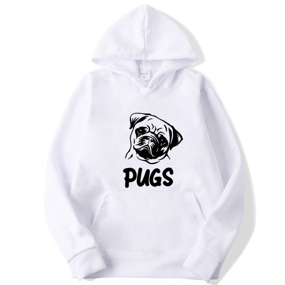 Pug Printed Hoodie