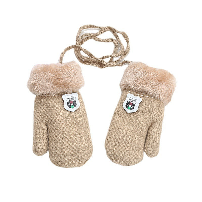 Winter Warm Knitted Gloves for Kids