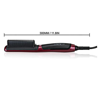 Home automatic adjustable temperature red hair straightener