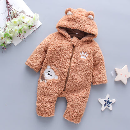 Winter Baby Boy Girl Romper