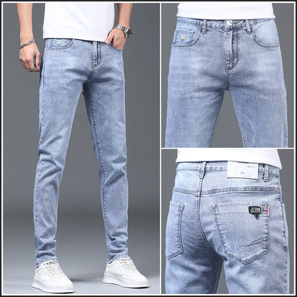 Men's Slim Fit Ripped Jeans