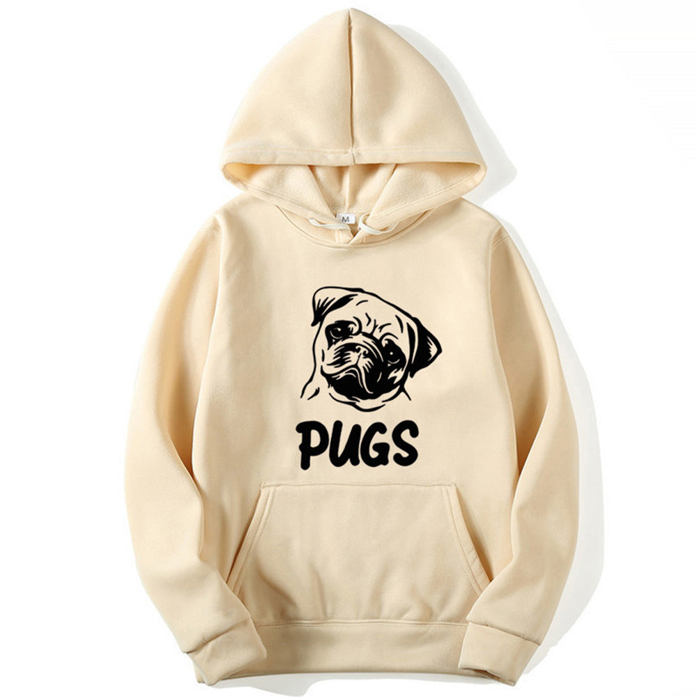 Pug Printed Hoodie