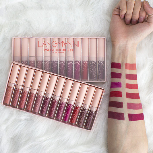 Matte Lip Gloss Set Does Not Fade