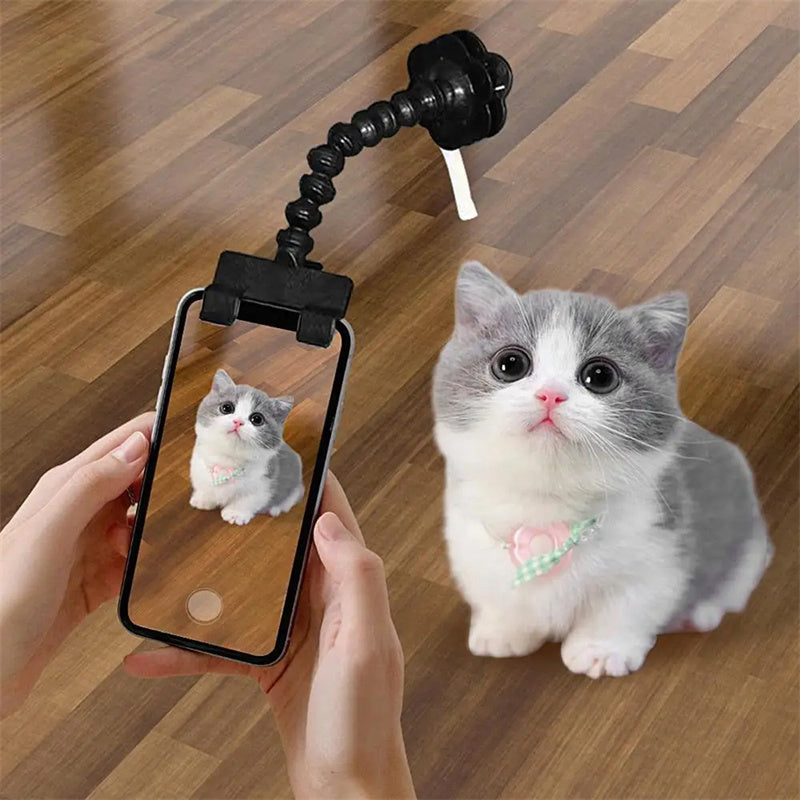 Pet Photography Tool for Cats and Dogs - Viewing Lens Teddy Camera Toy - Mobile Phone Camera Holder