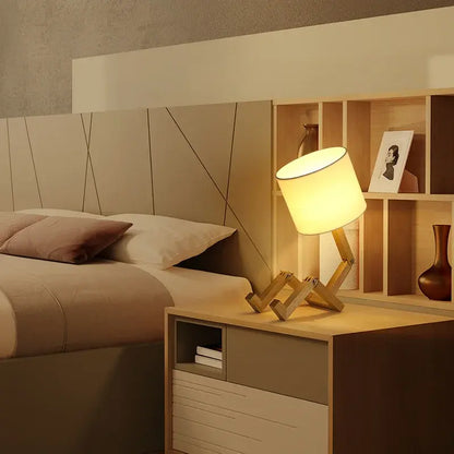 Table Lamp - Robot Shape - Enhance your Interior with Better Lighting