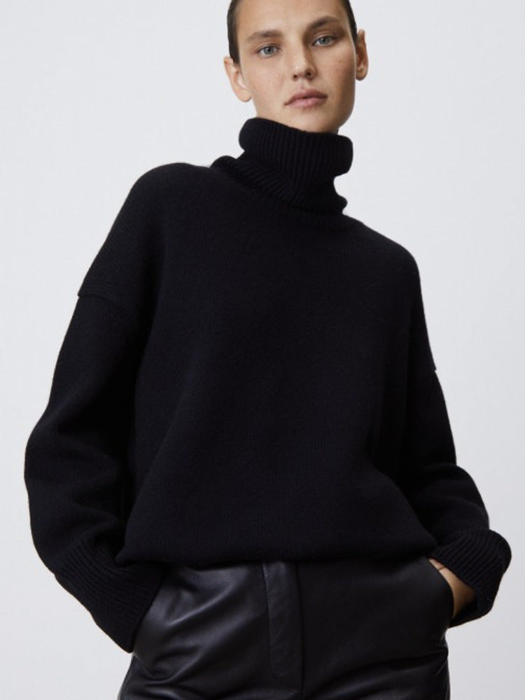 Turtleneck Pullover Sweater