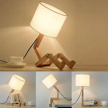 Table Lamp - Robot Shape - Enhance your Interior with Better Lighting