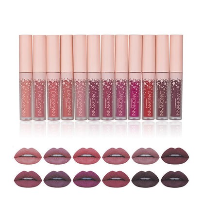 Matte Lip Gloss Set Does Not Fade